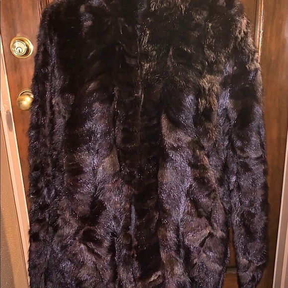 Vintage Kaufman Bro’s Sculpted Mink Fur Jacket - Picture 4 of 8